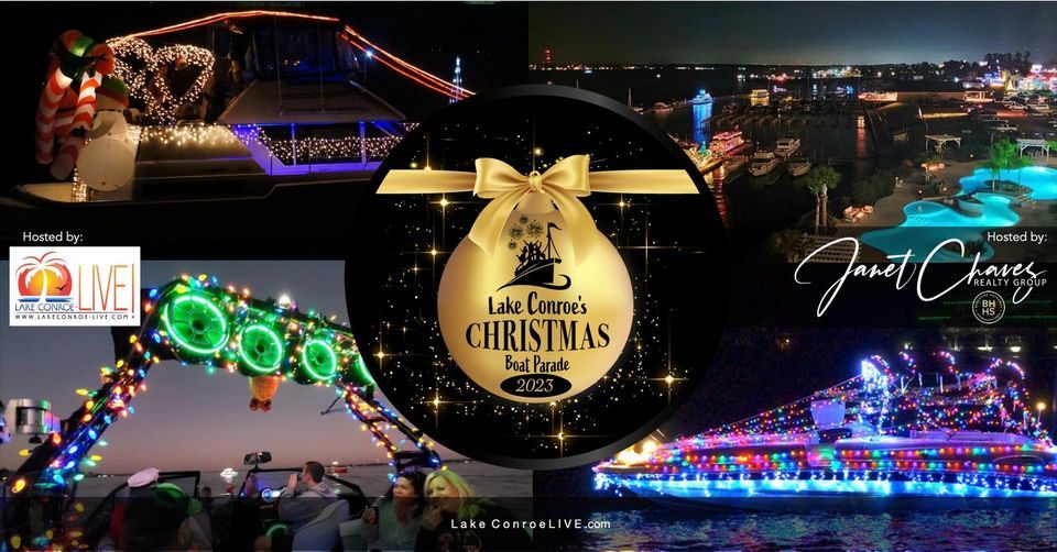 Lake Conroes Christmas Boat Parade online December 10, 2023