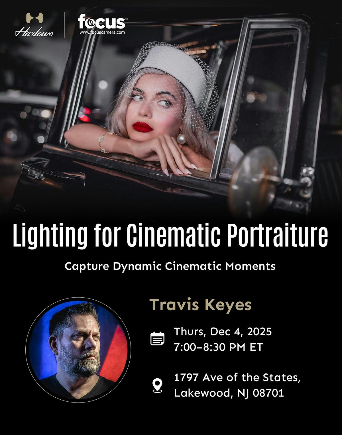Lighting for Cinematic Portraiture