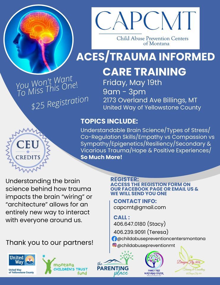 ACEs / Trauma Informed Care Training | United Way Of Yellowstone County ...