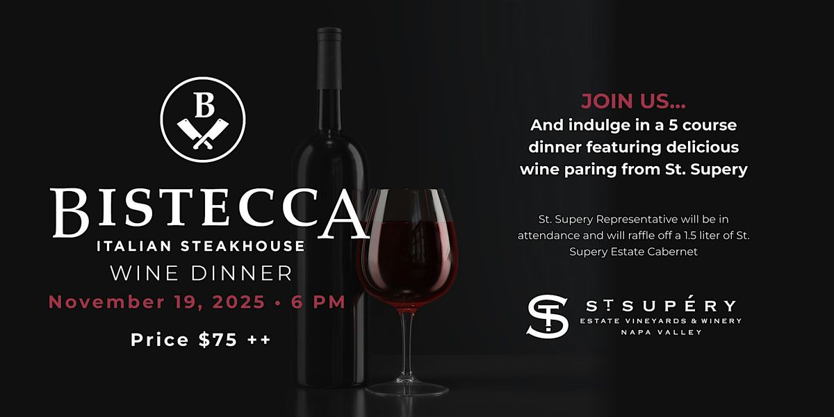 St Sup\u00e9ry Wine Dinner
