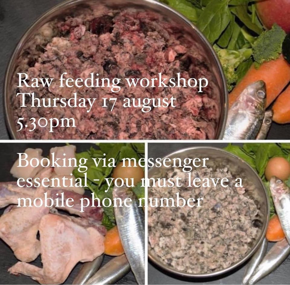 Raw feeding workshop 