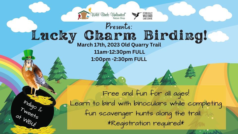 Lucky Charm Birding Event Hosted by WBU Kanata & Ottawa Valley Wild