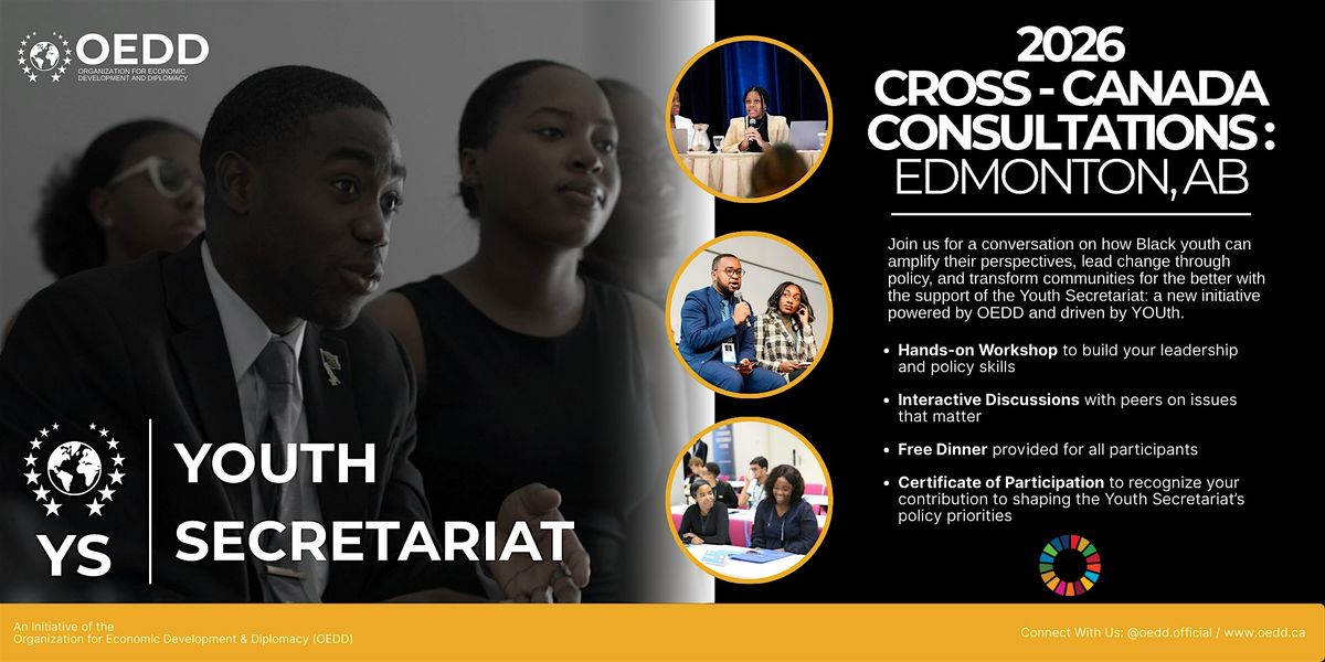 OEDD Youth Secretariat Consultations: Edmonton, AB