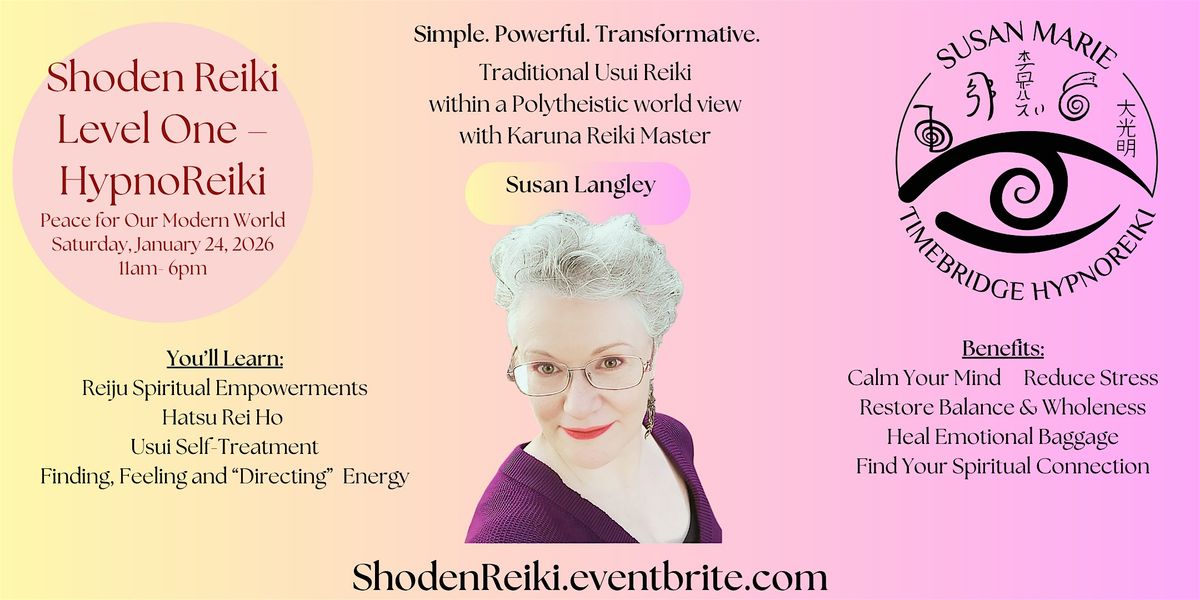Shoden Reiki Level One \u2013 HypnoReiki