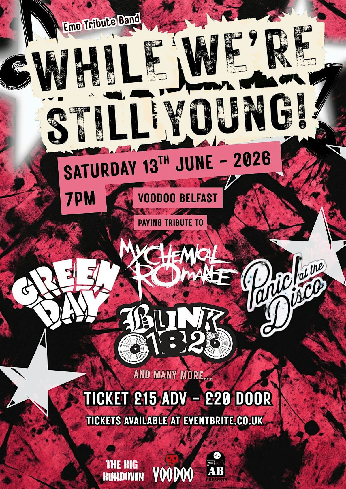 While We\u2019re Still Young - Emo Tribute Band!