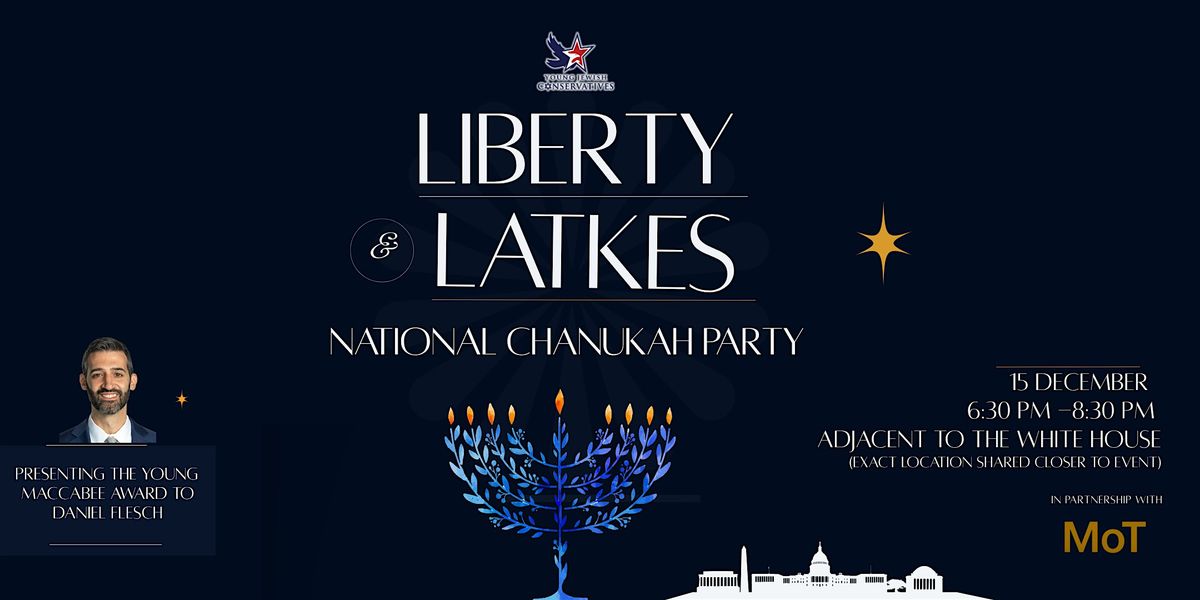 Liberty & Latkes Chanukah Party!