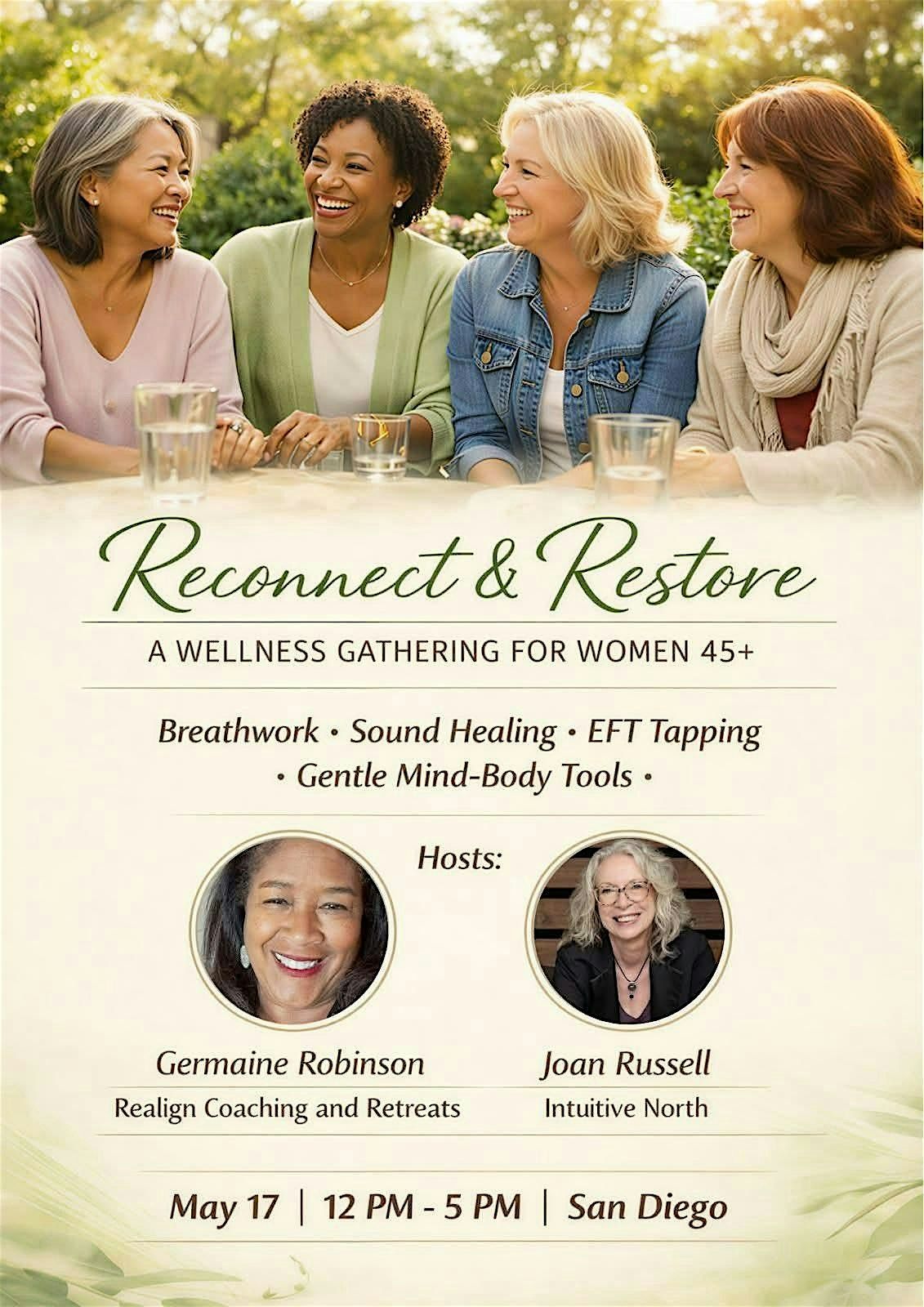 Reconnect & Restore - A Wellness Event for Women 45+