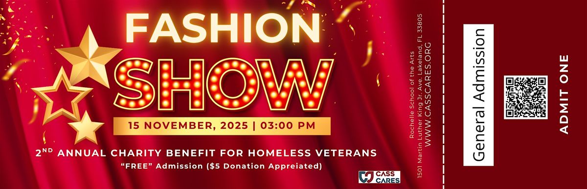 2nd Annual Charity Benefit for Veteran Homeless Housing & Rehousing Program