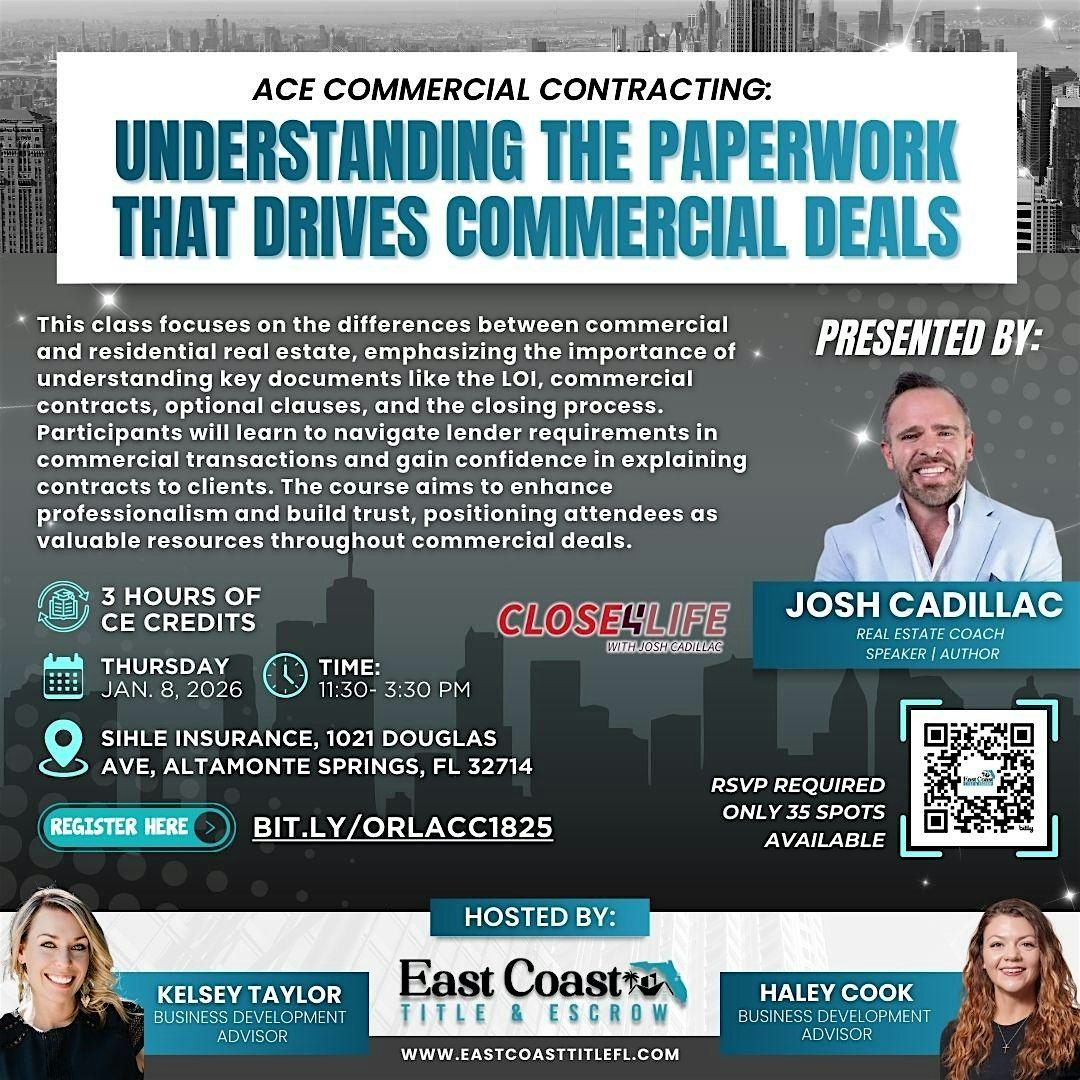 ACE: Understanding the Paperwork that Drives Commercial Deals