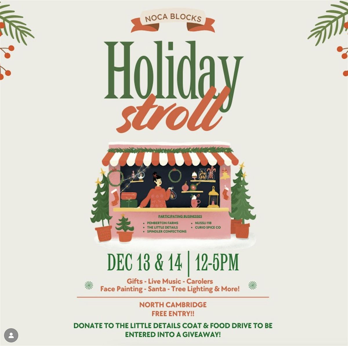 NOCA Holiday Stroll