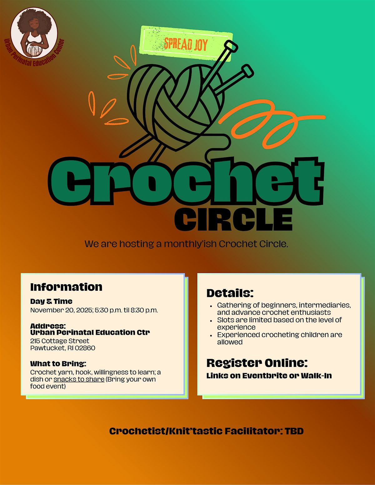 Crochet Circle: November 2025