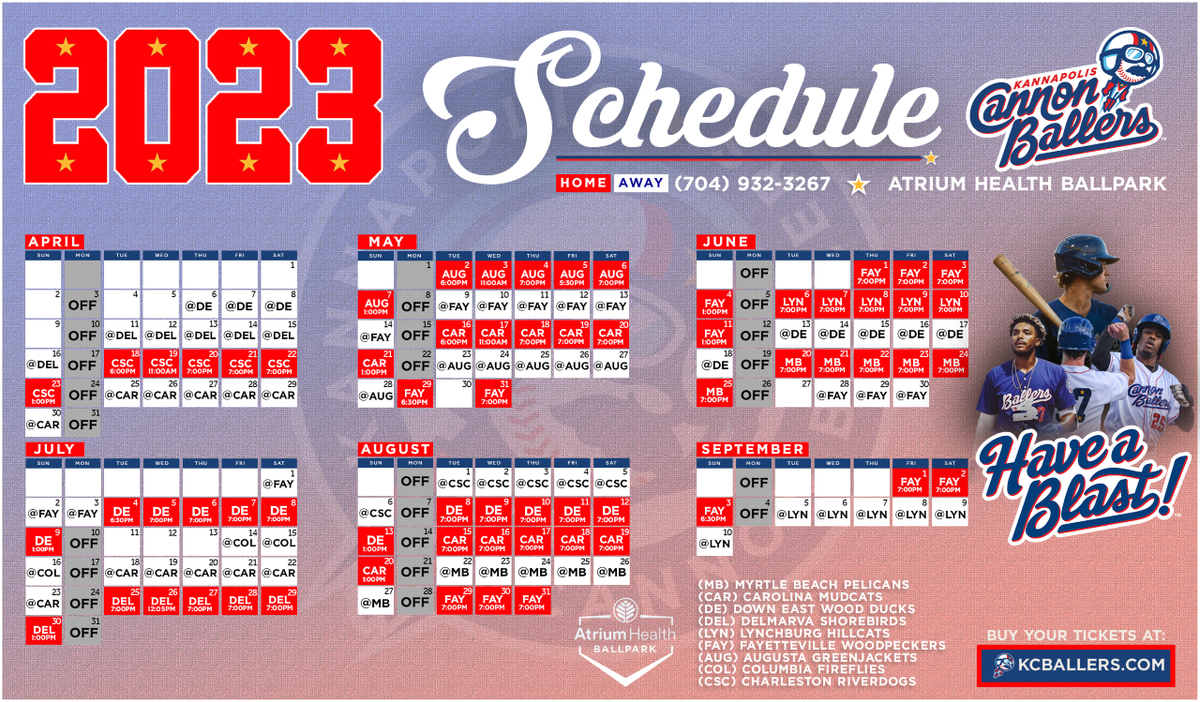 Kannapolis Cannon Ballers at Charleston RiverDogs at Joseph P. Riley Jr. Park