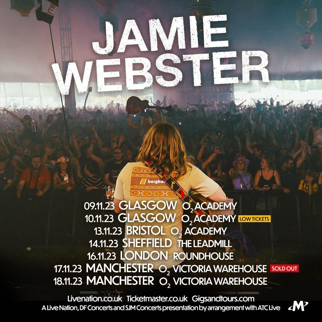 Jamie Webster Sheffield Tickets