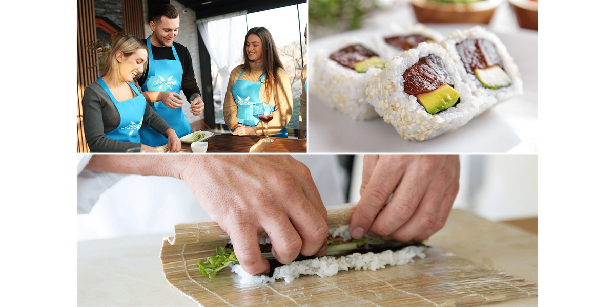 The Art of Handcrafted Sushi - Sushi Making Cooking Class in Portland | Classpop!\u2122