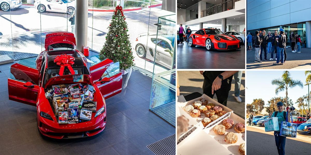 Porsche Carlsbad Cars & Coffee Toy Drive