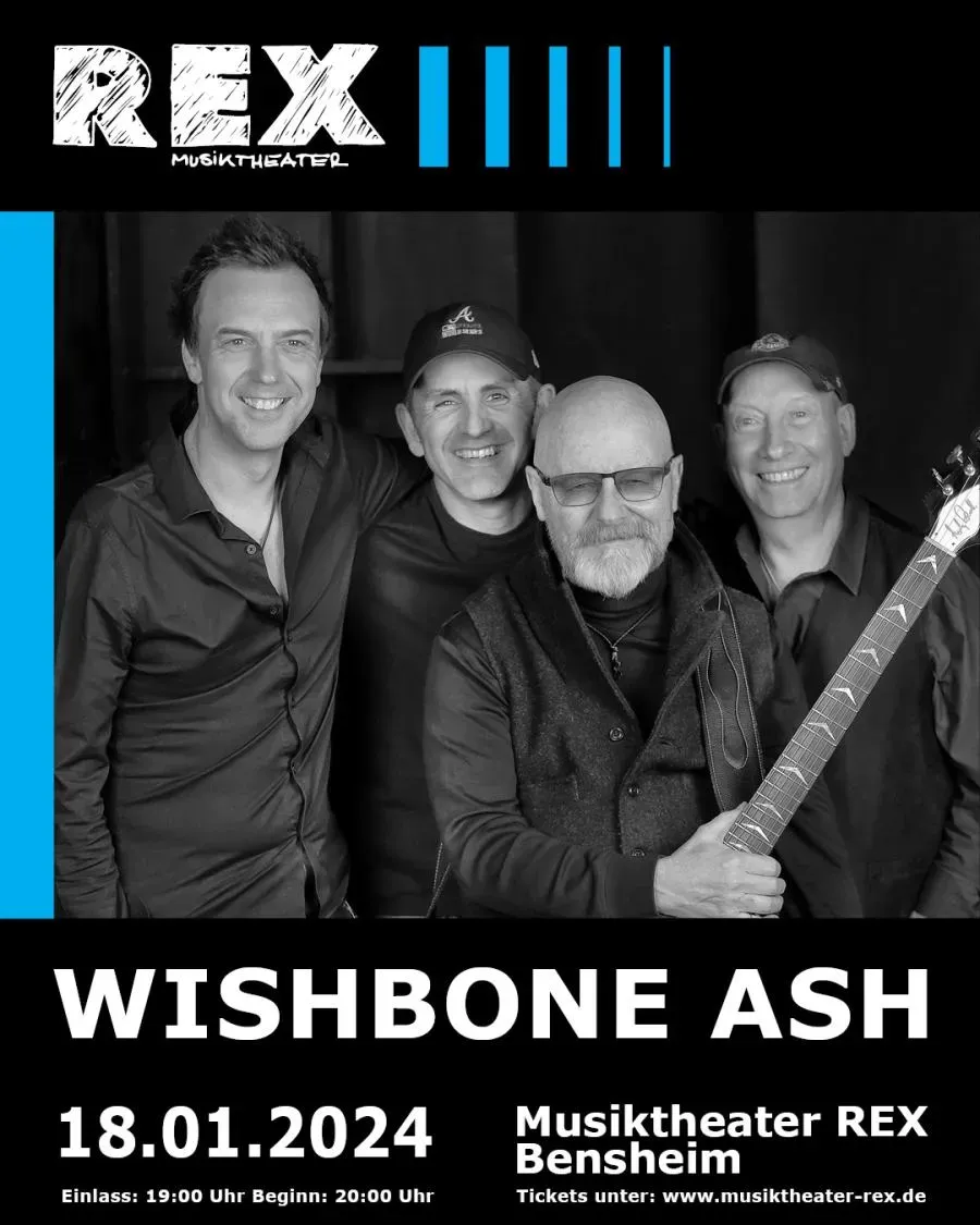 Wishbone Ash at Edmond Town Hall