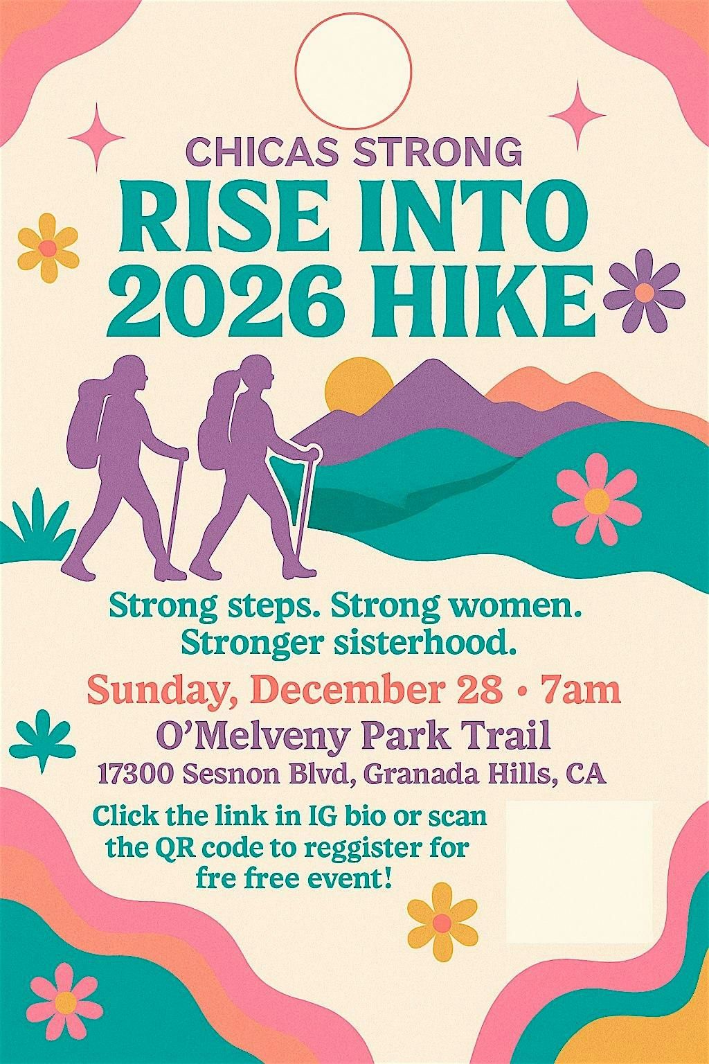 CHICA STRONG - Rise Into 2026 Hike (Free Event)