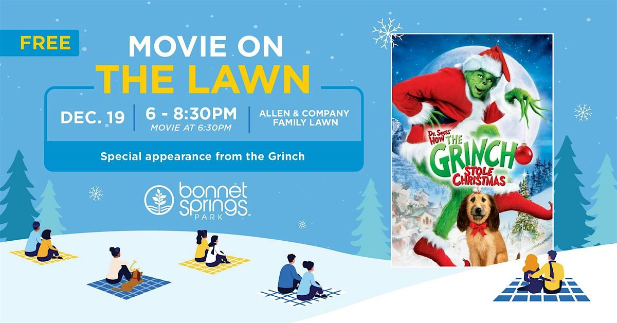 Movie on the Lawn: How the Grinch Stole Christmas