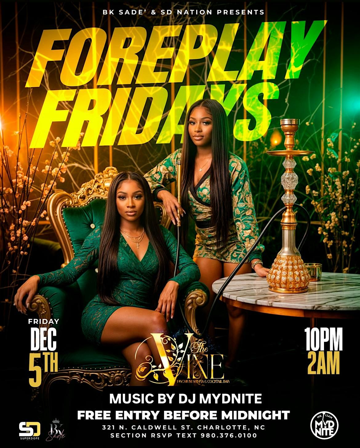 ForePlay Fridays @ Vine Uptown