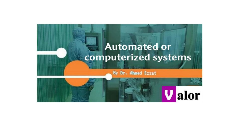 Automated or Computerized Systems at Valor, Helwan on 3rd March, 2023