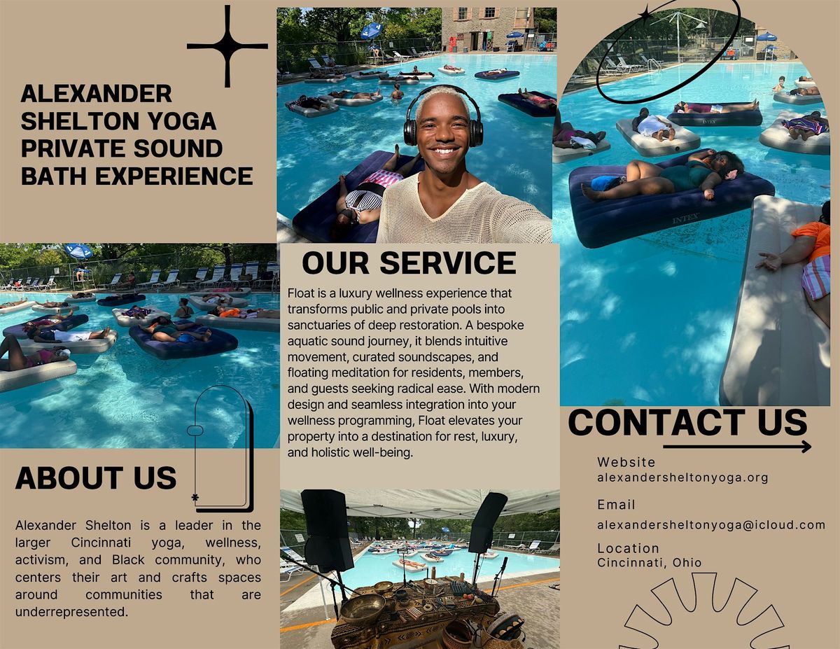 Float- Private Sound Bath, Meditation and Floating Experience