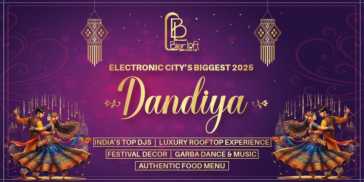 E Citys Biggest Disco Dandiya Rooftop -2025