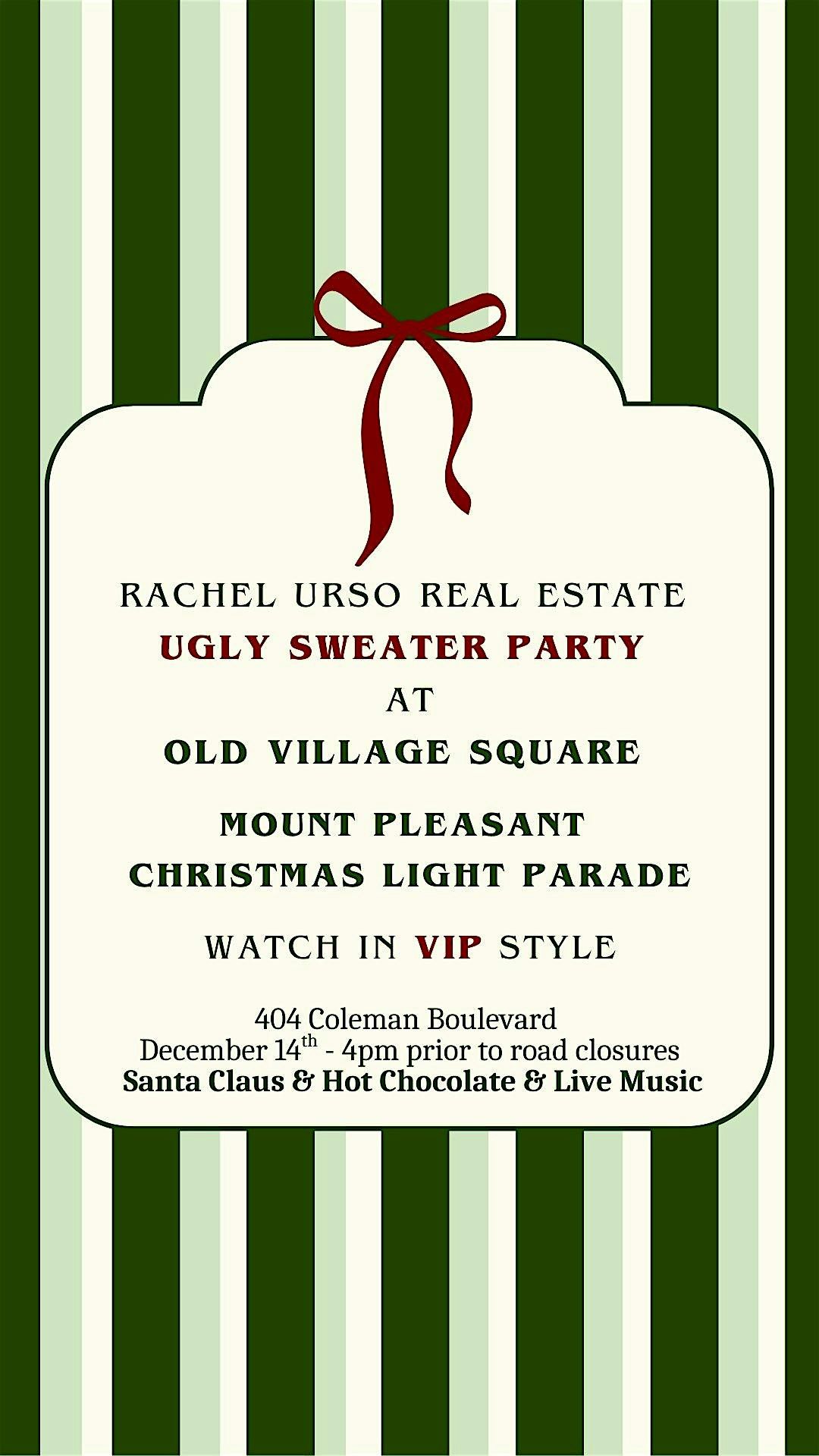 Rachel Urso Real Estate Annual UGLY SWEATER PARTY