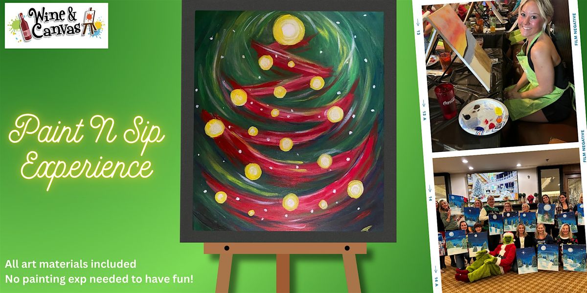 Naples Paint Night \u2013 Christmas Tree Twirl