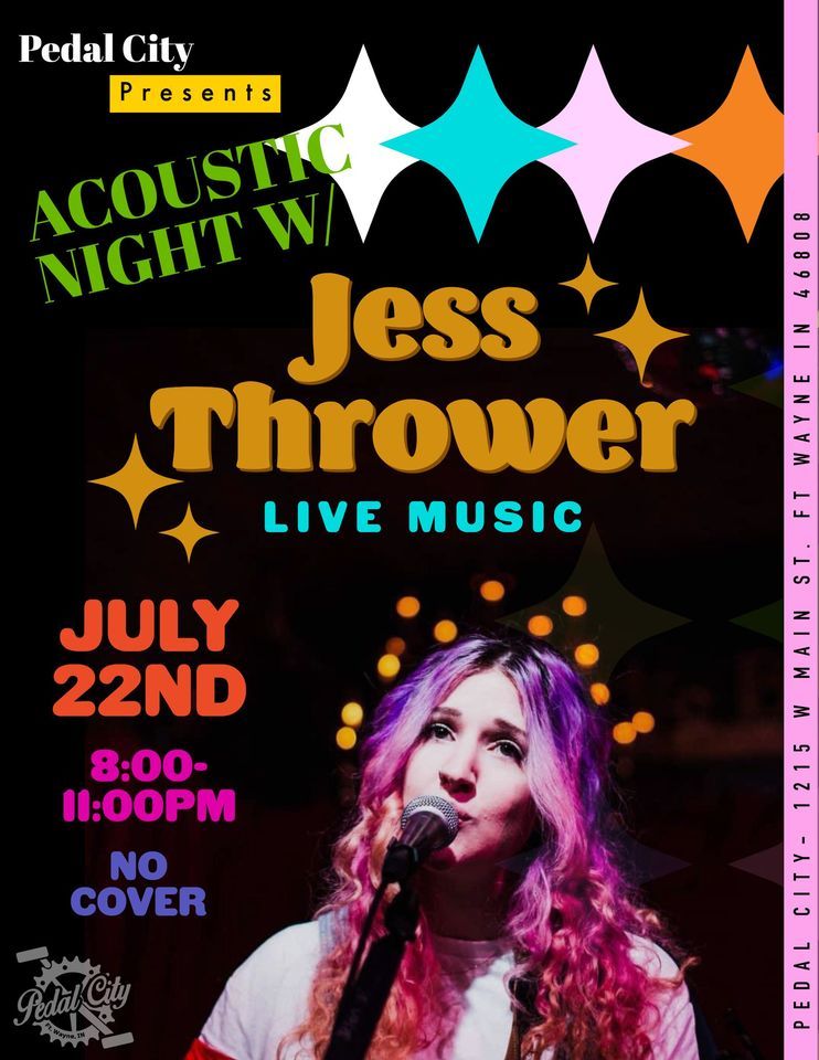 JESS THROWER PEDAL CITY Pedal City, Fort Wayne, IN July 22, 2022