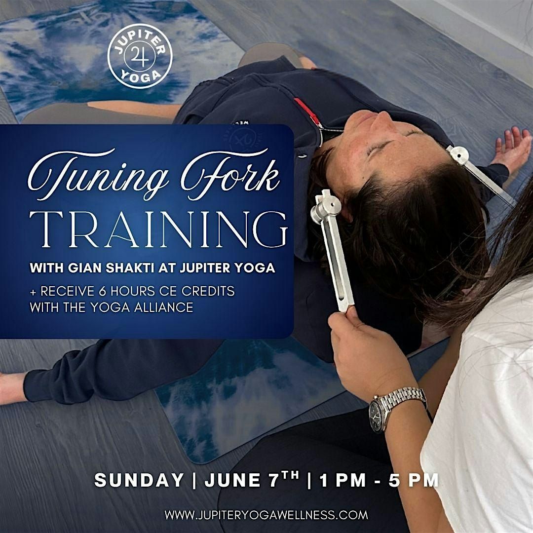 Tuning Fork Sound Healing Training with Gian Shakti | 6 Yoga Alliance CE Cr