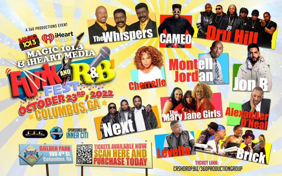 Funk and R&B Fest Golden Park, Columbus, GE October 23, 2022