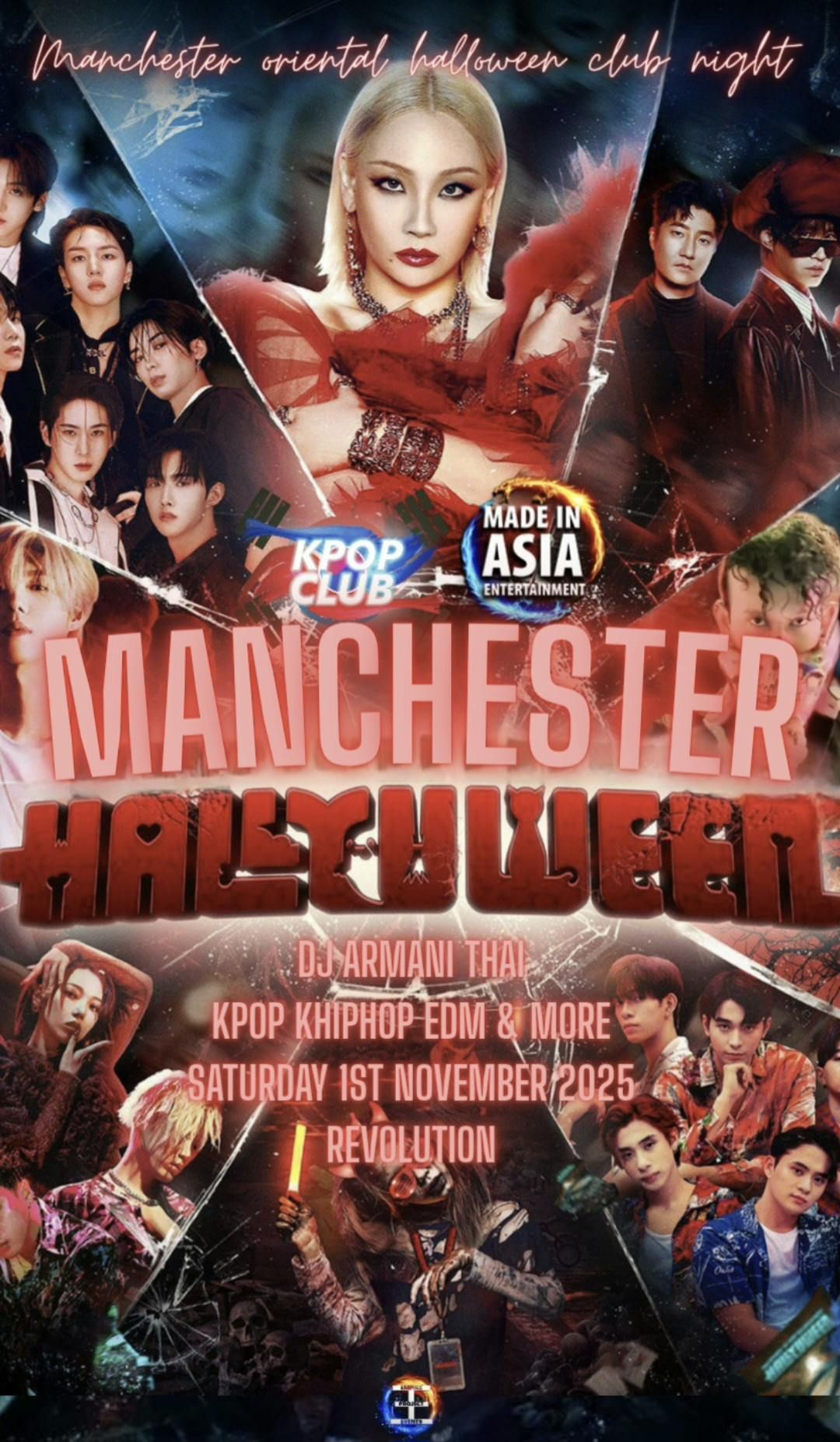MANCHESTER Oriental Halloween Club Night Hallyuween KPop Club X Made manchester-oriental-halloween-club-night-hallyuween-kpop-club-x-made
