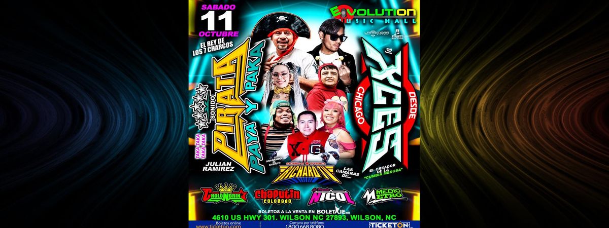 SONIDO PIRATA, DJ XCES, RICHARD TV & M\u00c1S