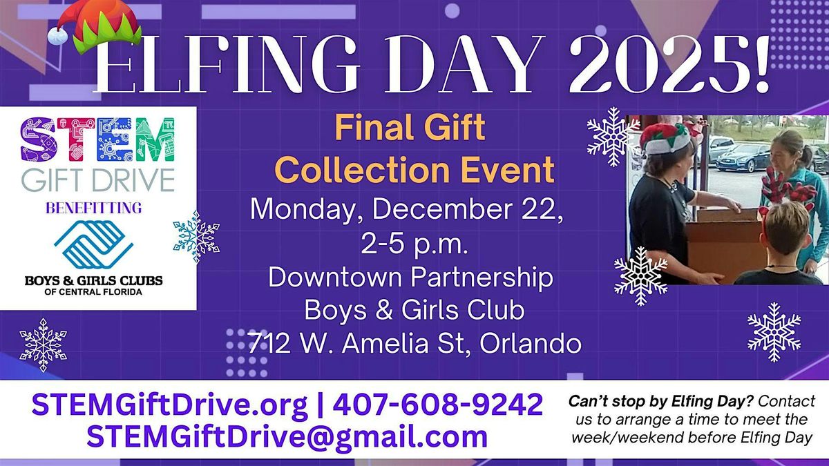 STEM Gift Drive - Elfing Day