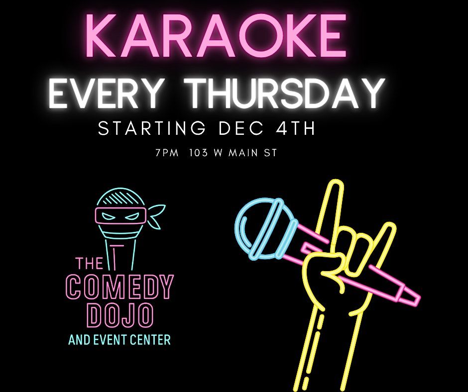 Karaoke @ Comedy Dojo