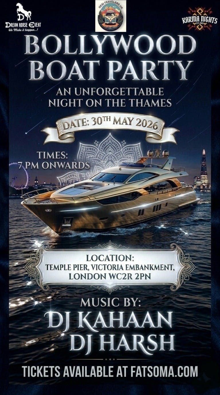 BollyWood Boat Party