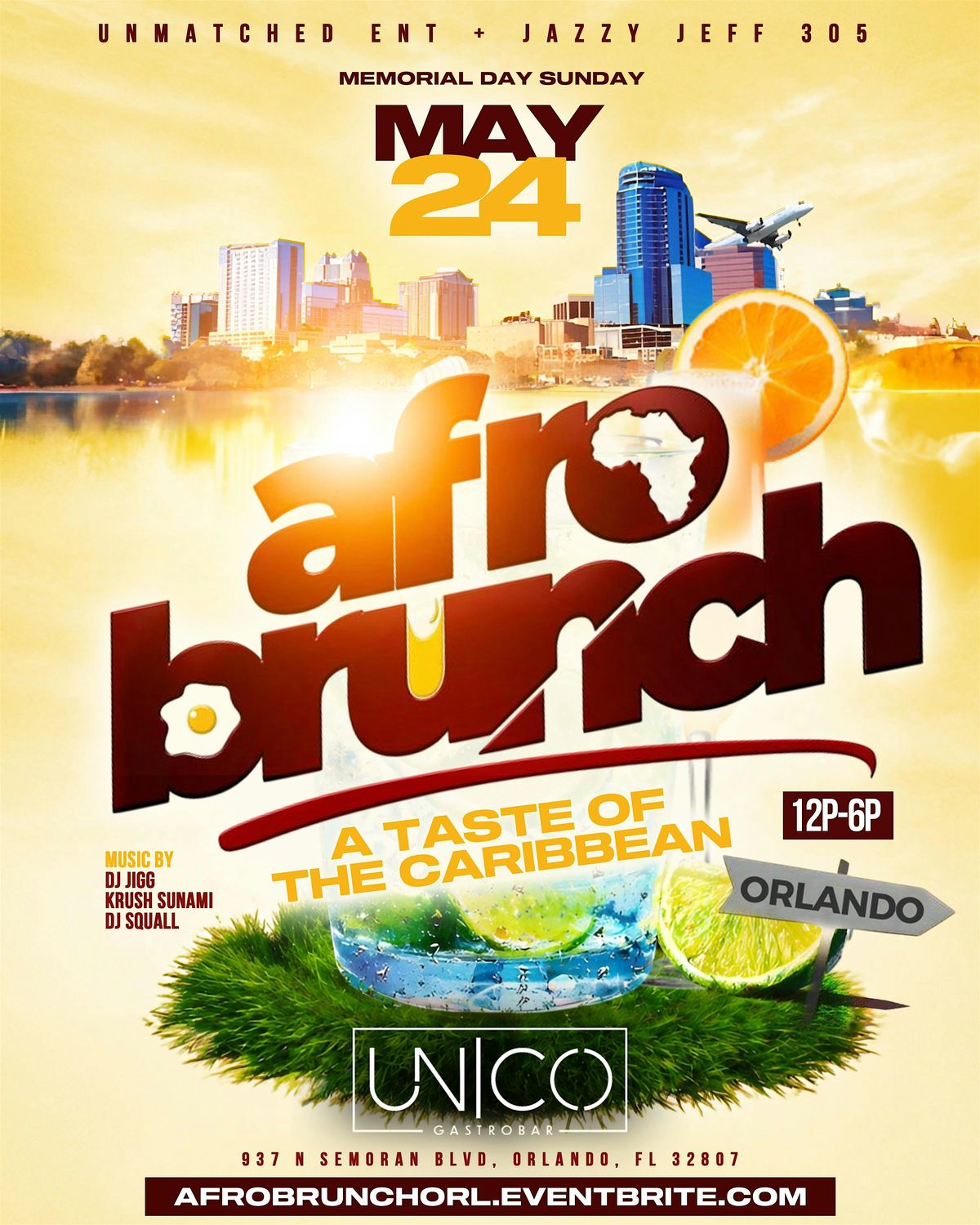 AFRO BRUNCH - A TASTE OF THE CARIBBEAN