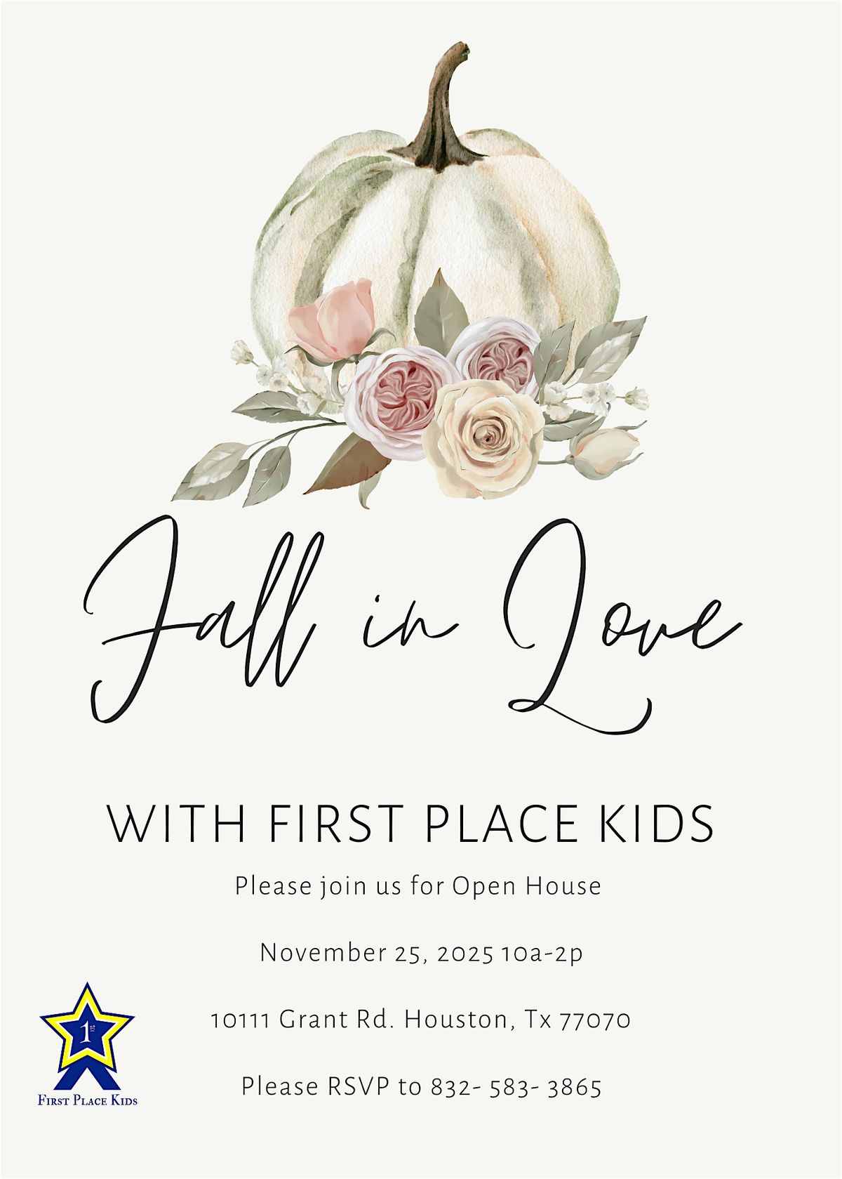 First Place Kids Open House