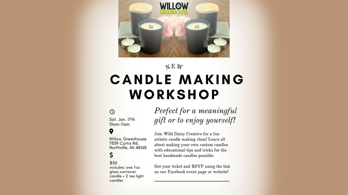 DIY Candle Making Class