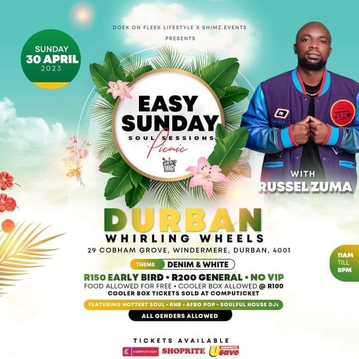 Easy Sunday Soul Sessions Picnic Durban At Whirling Wheels Club Durban easy-sunday-soul-sessions-picnic-durban-at-whirling-wheels-club-durban