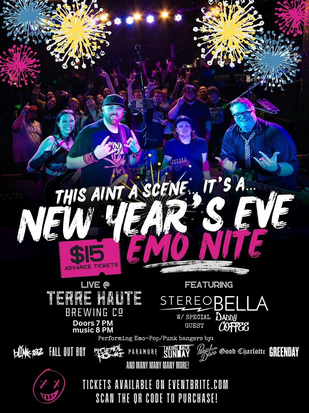 New Year\u2019s Eve - EMO NITE w\/ Stereobella