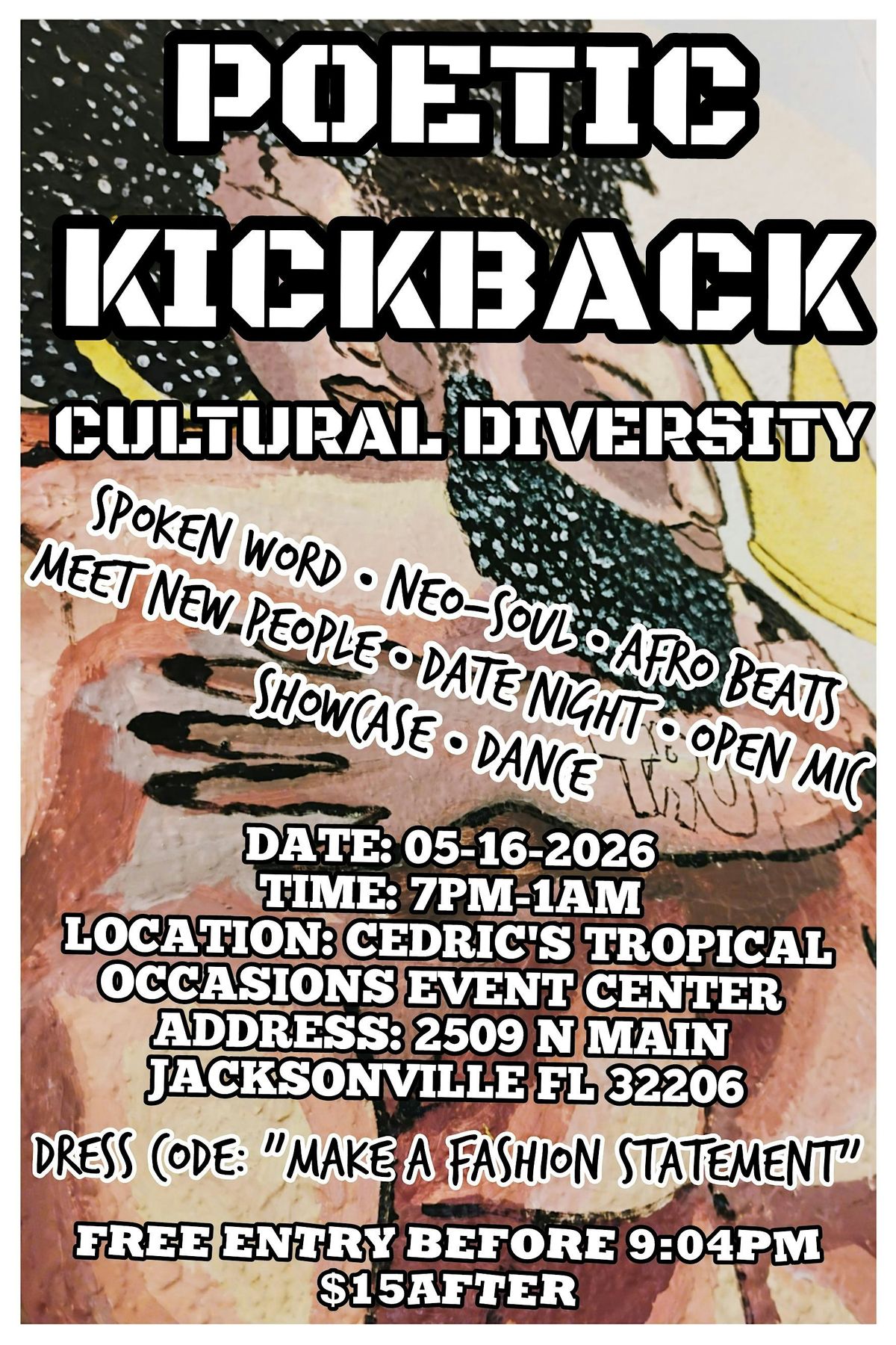 POETIC KICKBACK CULTURAL DIVERSITY