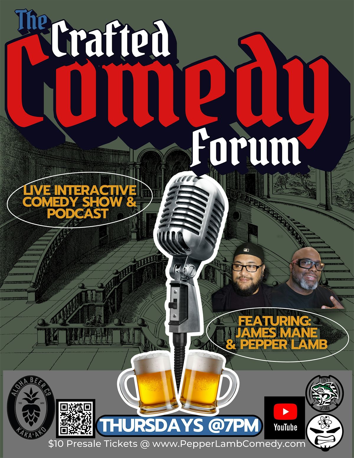The Crafted Comedy Forum - DEC 18th - Aloha Beer