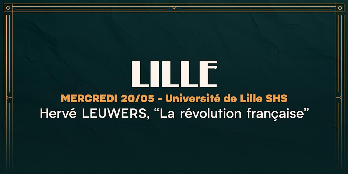 Tour de l'Histoire - Lille