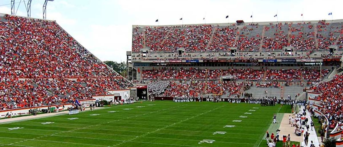 Virginia Tech Hokies at Virginia Cavaliers Football at Scott Stadium