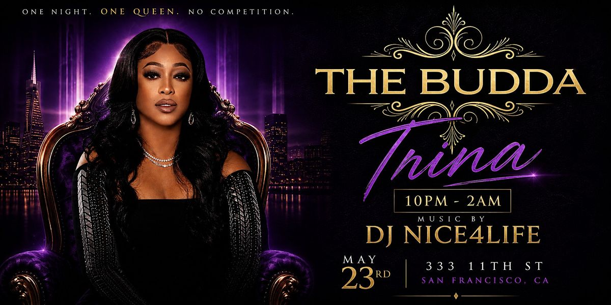 TRINA at THE BUDDA NIGHTCLUB!