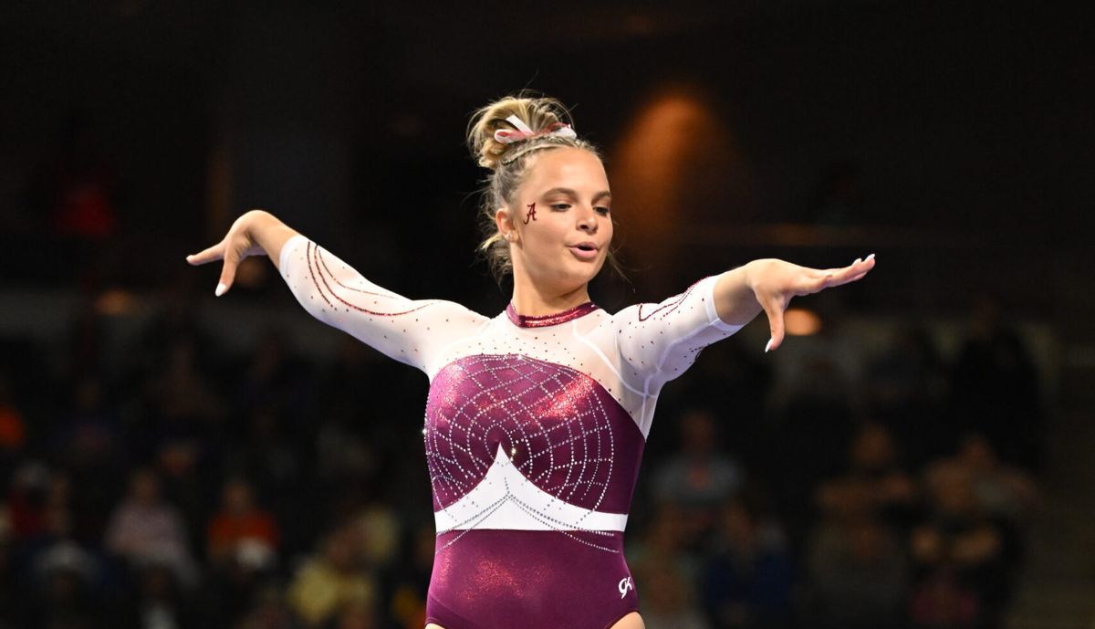 Oregon State at Alabama Crimson Tide Gymnastics at Coleman Coliseum