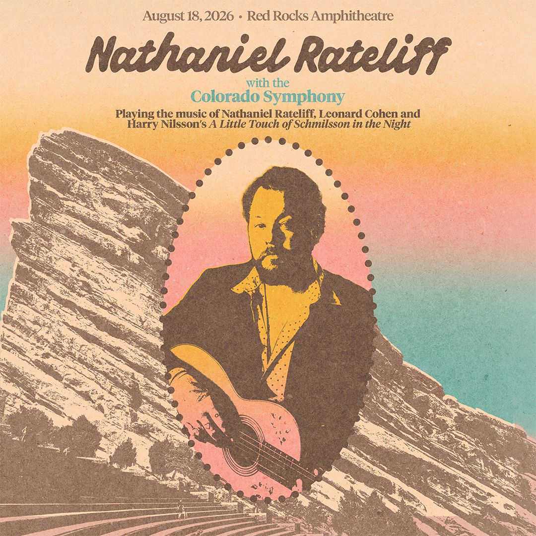 Nathaniel Rateliff with The Colorado Symphony Orchestra at Red Rocks Amphitheatre