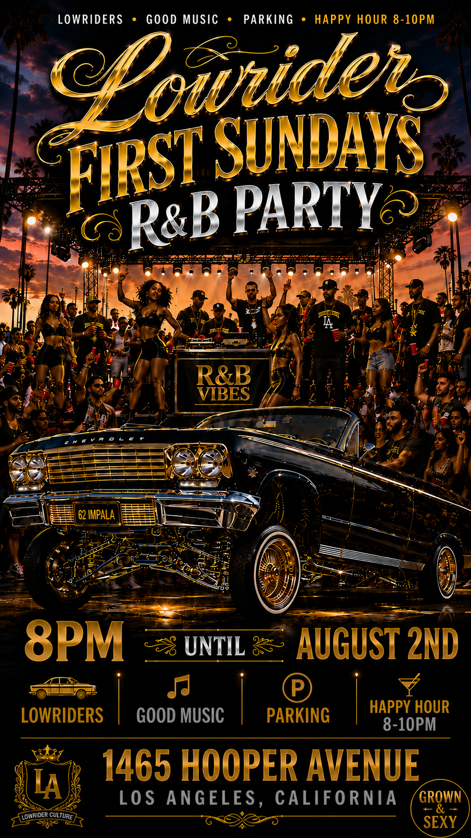 Lowrider First Sundays DTLA at Void NightClub, Los Angeles on 31st ...