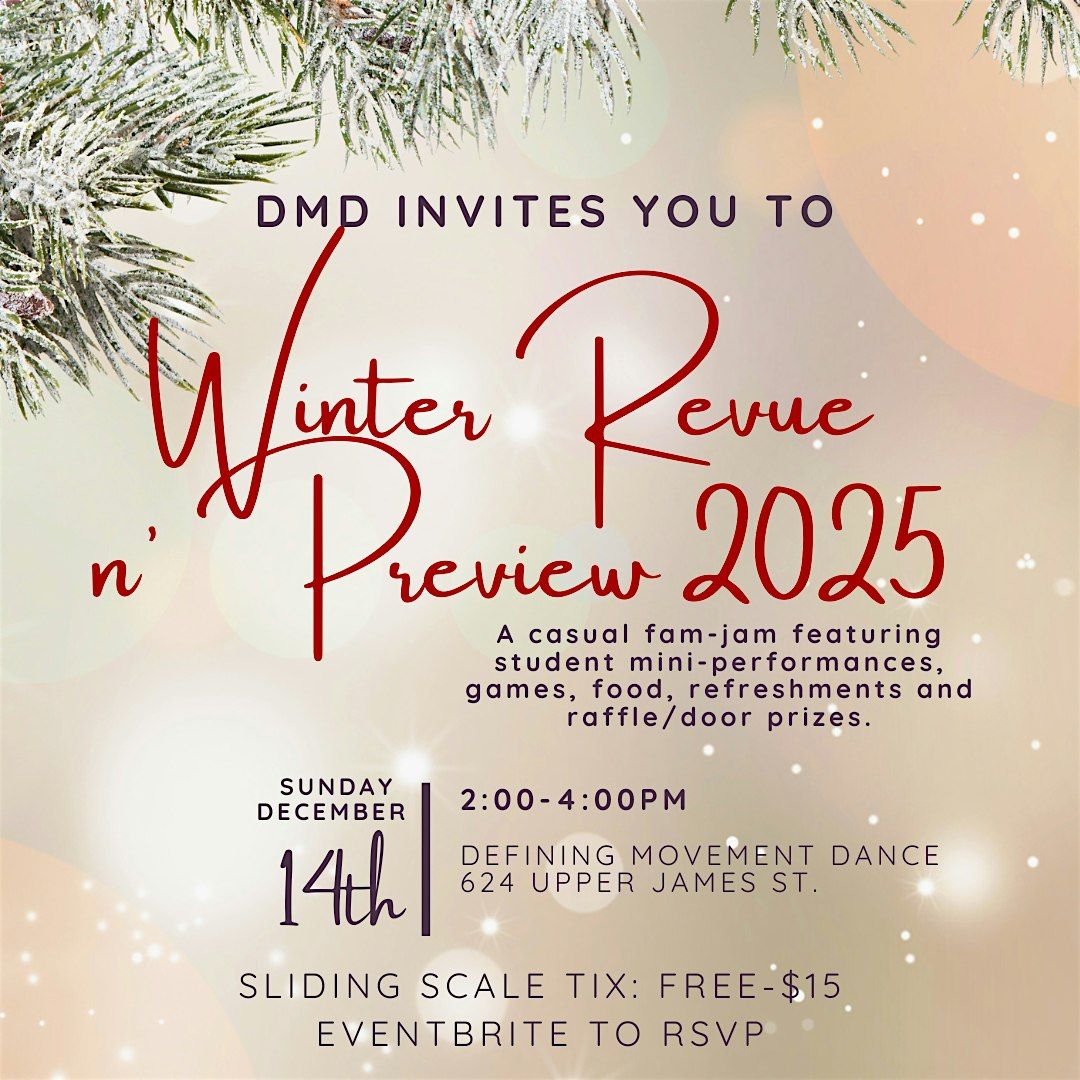 DMD Winter Revue N Preview 2025